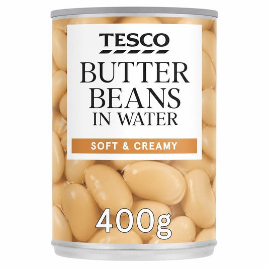 Tesco Butter Beans in Water 400g