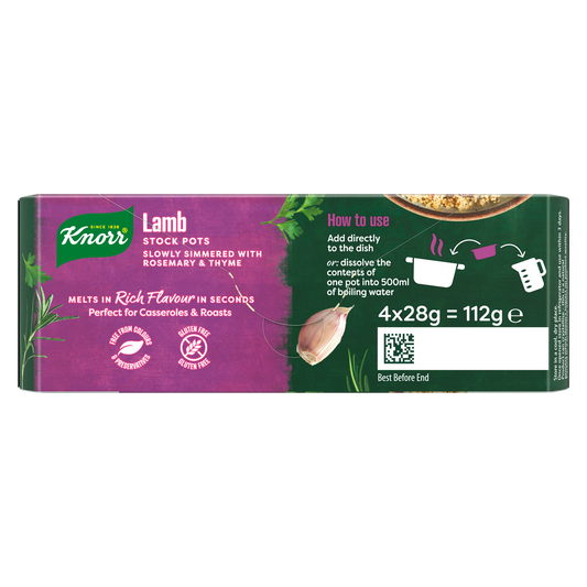 Knorr Lamb Stock Pot 4 x 28g