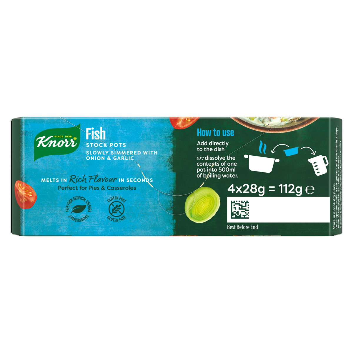 Knorr Fish Stock Pot 4 x 28g