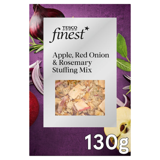 Tesco Finest Red Apple, Toasted Onion & Rosemary Stuffing 130g