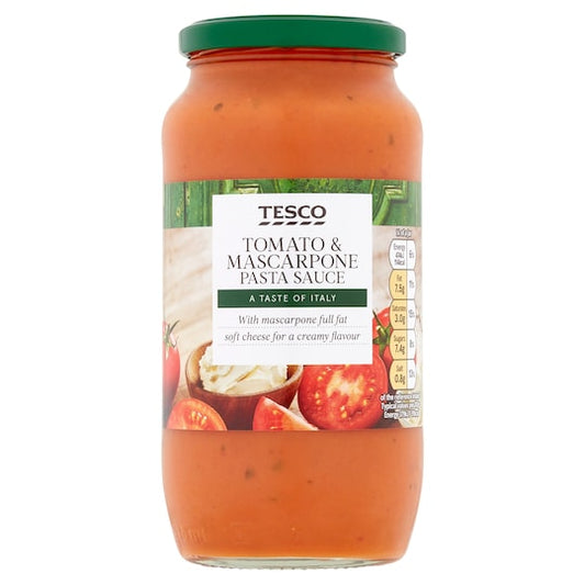 Tesco Tomato Mascarpone Pasta Sauce 500g