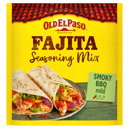 Old El Paso Smoky BBQ Fajita Seasoning Spice Mix 35g