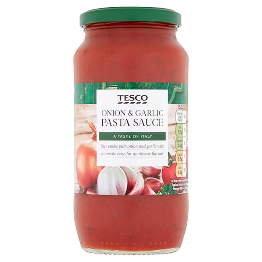 Tesco Onion & Garlic Pasta Sauce 500g