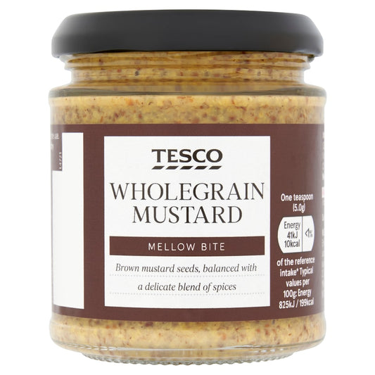 Tesco Wholegrain Mustard 180g