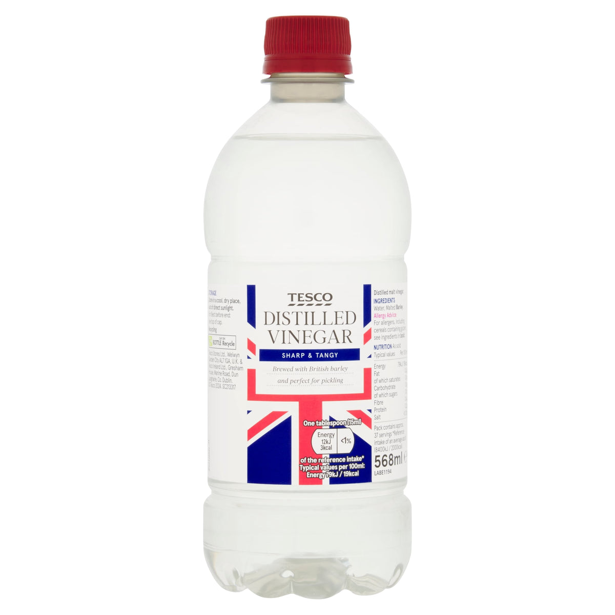 Tesco Distilled Vinegar 568ml