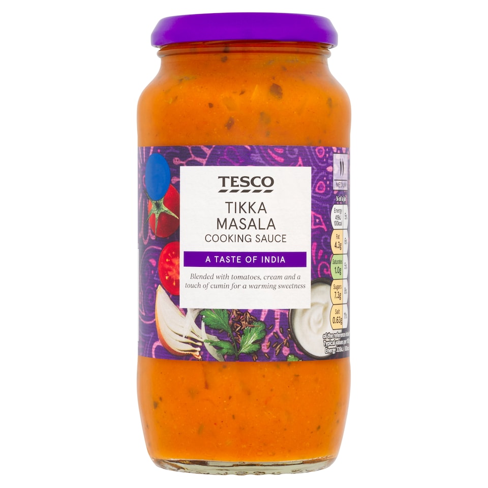 Tesco Tikka Masala Cooking Sauce 500g