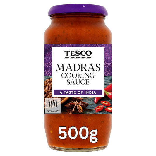 Tesco Madras Cooking Sauce 500g