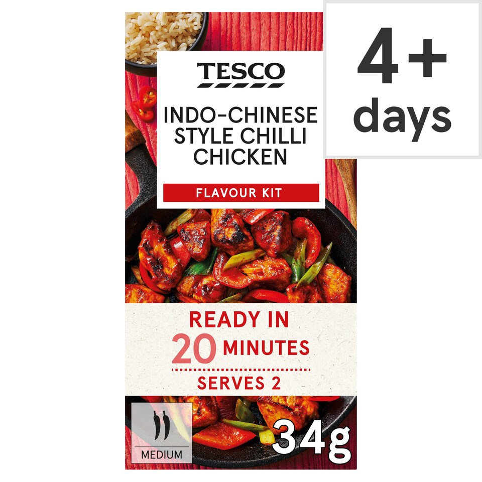 Tesco Indo Chinese Style Chilli Chicken Flavour Kit 34g