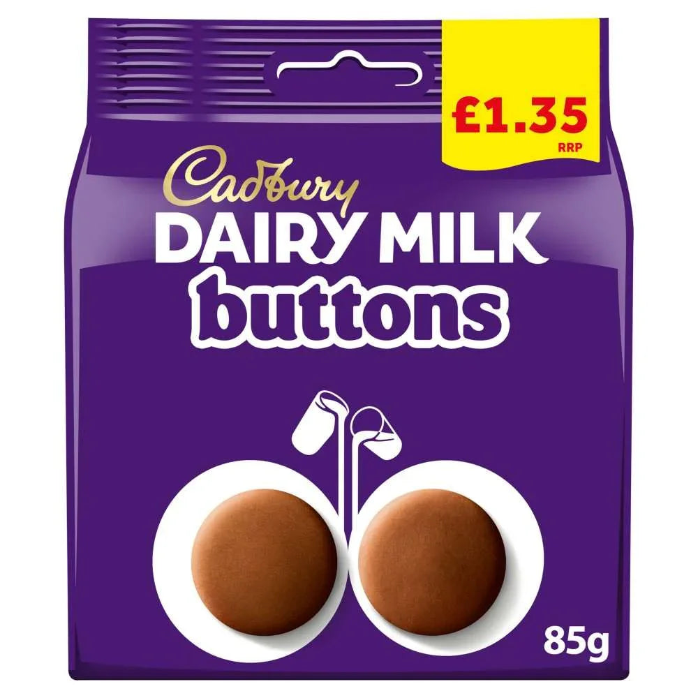 Cadbury Dairy Milk Giant Buttons 85 g