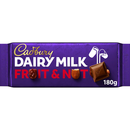 Cadbury Dairy Milk Fruit and Nut 180 g
