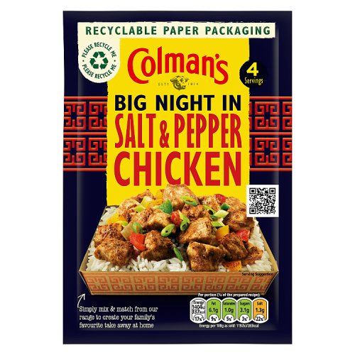 Colman's Big Night In Salt and Pepper Chicken sachet
