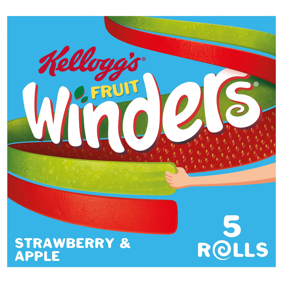 Kellogg's Fruit Winders Strawberry and Apple 5 pack 85 g