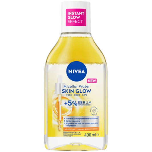 Nivea Skin Glow serum infused micellar water 400 ml
