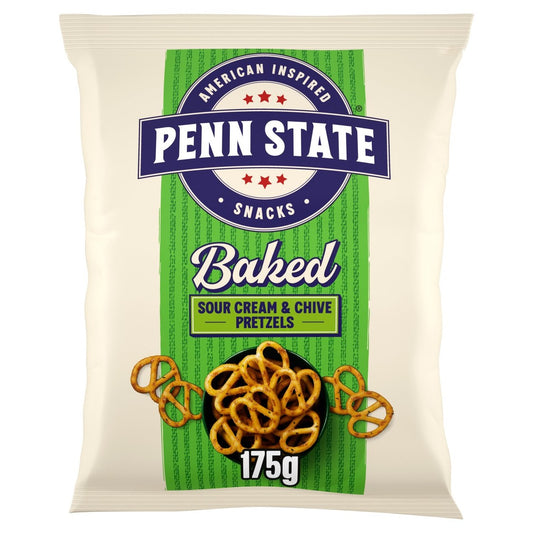 Penn State Sour Cream and Chive pretzels 175 g