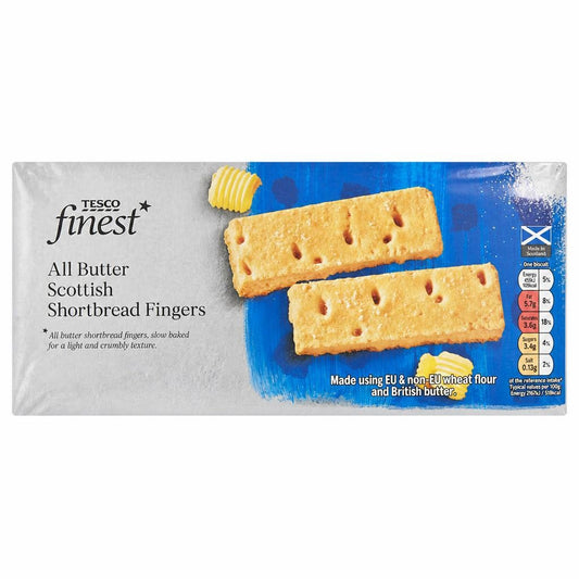 Tesco Finest Scottish Shortbread Fingers 165 g