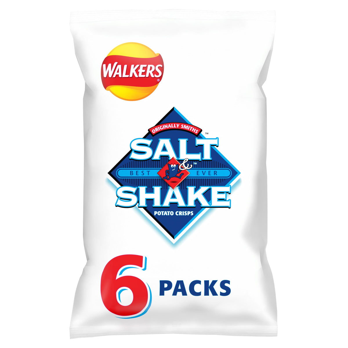 Walkers Salt and Shake multipack 6 x 24 g