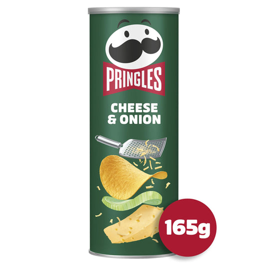 Pringles Cheese and Onion sharing crisps 165 g