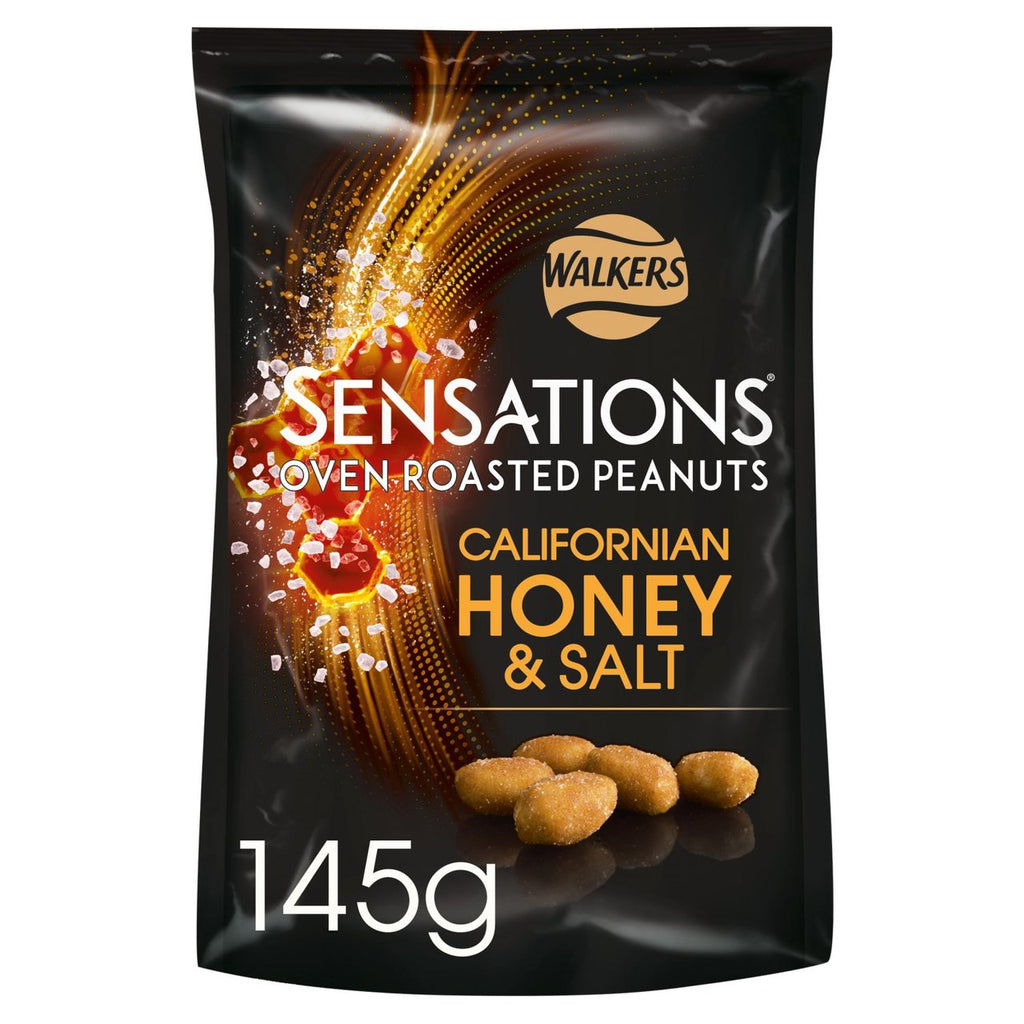 Walkers Sensations Californian Honey and Salt peanuts 145 g