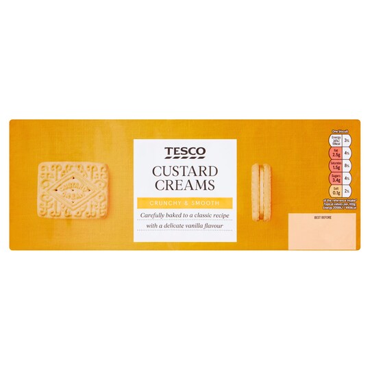 Tesco Custard Creams biscuits 400 g