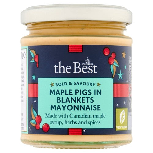 Morrisons The Best Maple Pigs In Blanket Mayonnaise 170g