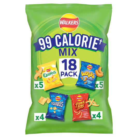 Walkers 99 Calorie Mix Multipack 18 Pack (323g)